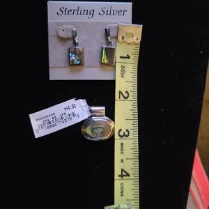 Labradorite Pendant and earrings set